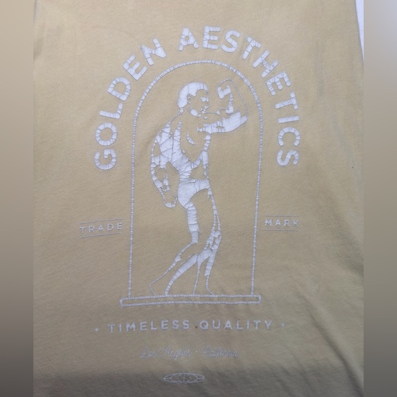 Golden Aesthetics | Muscle Tank | Yellow | Men’s XL - Picture 4 of 9